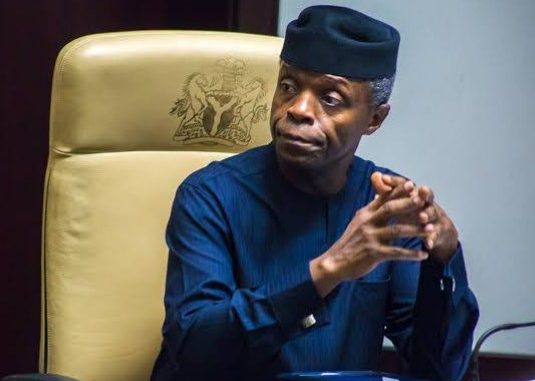 Corruption, Osinbajo