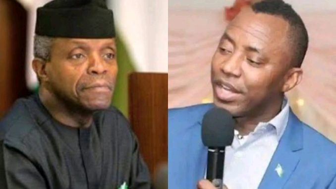 Osinbajo-Sowore Sowore